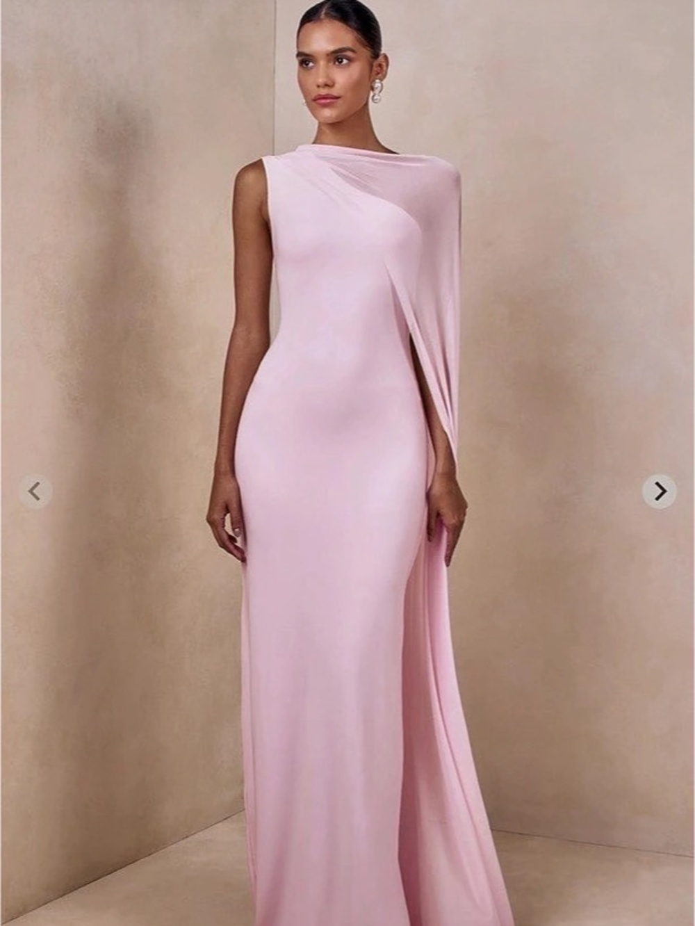Mirelle Pink Maxi Dress